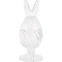 Clayre & Eef Pot en verre Œuf Ø 9x22 cm Verre transparent