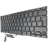 T-ProTek Clavier DE avec éclairage compatible avec MacBook Pro 15" mi-2014, A1398, EMC 2876