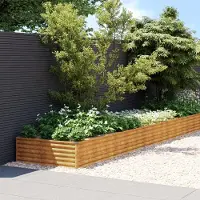 Prolenta Maison Exclusive - Potager surélevé 770 x 100 x 36 cm en acier Corten