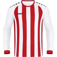 Jako Inter Maillot manches longues homme - Blanc / Rouge sport
