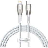 Baseus Câble Usb-C Do Lightning Glimmer, 20W, 1M (Biały)