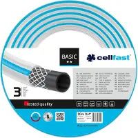 Cellfast Basic Tuyau d'arrosage 3 couches 25 bar 3/4" 20m Durable et flexible