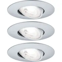 Paulmann Jeu de 3 lampes LED encastrées , orientables