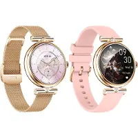 Tracer Smartwatch SMK15 AURORA AMOLED 1,28", notifications d'applications, compteur de calories, FitCloudPro, deux bracelets