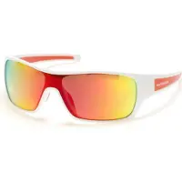 SKECHERS Se6256-0021g Sunglasses Blanc,Orange Homme
