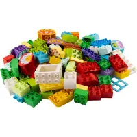 LEGO DUPLO Briques spéciales Mélange de couleurs - NOUVEAU Pièces 80x - Chaque mélange est composé individuellement