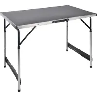 Huismerk Table universelle en aluminium réglable en hauteur - 100 x 60 cm - Table pliante de camping jardin