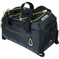 Basil Sacoche porte-bagages Miles black lime étanche 7l