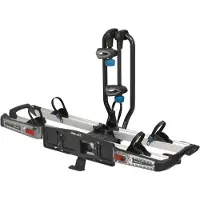 Xlc Porte-vélos arrière Azura Xtra WT VC-C10 pour 2 vélos électriques, rabattable