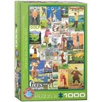 Eurographics World Golf Puzzle 1000 pièces