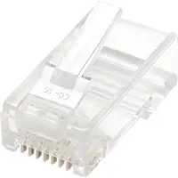 Intellinet 502399 connecteur de fils RJ-45 Transparent