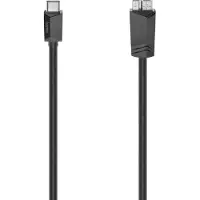 Hama Câble USB-C, mâle USB-C - mâle Micro-USB, USB 3.2 Gen1, 5Gbit/s, 0,25 m