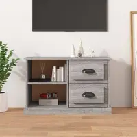 Prolenta Maison Exclusive - Meuble TV gris Sonoma 73x35,5x47,5 cm Matériau dérivé du bois