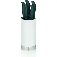 kela Bloc à couteaux "Acida" blanc 22,5 cm x 11 cm Ø, 11286