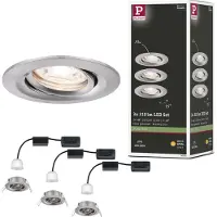 Paulmann LED encastré Nova Mini Set de base orientable