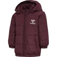 Hummel Veste mi-saison lie de vin / blanc