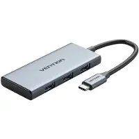 Vention Usb-C To Hdmi, 3X Usb 3.0, Sd, Tf Toohb 0.15M Gris