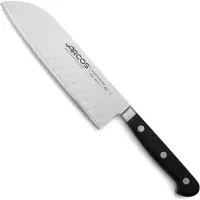 Arcos Couteau santoku alvéolé 18cm acier - - 226600 - Ópera