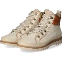 Pikolinos pour femme. W3W-8564C1 Bottines en cuir Off-white Vigo (40), Blanc, 1 à 3 cm, Fermeture éclair, Casuel