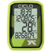 Ciclosport Compteur de Vitesse Sans Fil Protos 205 Rouge - zelený