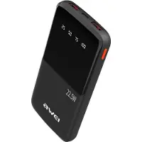 Awei Powerbank 10000mAh P10K 22,5W 2xUSB + USB-C