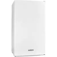 Klarstein réfrigérateur, réfrigérateur à poser, 90 litres, hauteur 82 cm, congélateur 7 litres, 2 niveaux, 3 x compartiments de porte, 5 niveaux de température, Blanc