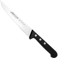 Arcos Couteau de cuisine Universal 281404 en acier au nitrum, avec mangue en polyoxyméthylène et lame de 17 cm dans un coffret.
