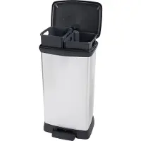 Curver Poubelle 254620 en plastique, 46 L