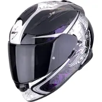 Scorpion Exo-491 Run Casque Intégral Noir/Mauve S unisex
