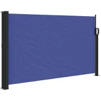 Syfax Auvent latéral rétractable bleu 120x600 cm