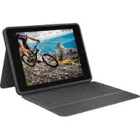 Logitech Rugged Folio Étui Clavier Apple iPad (2021/2020) AZERTY