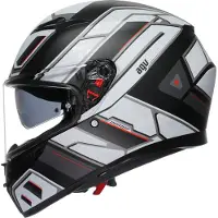 AGV K3 Casque intégral Rivia Mat-Noir / Blanc S