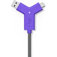 Logitech Swytch - Noir - Violet - Swytch - 2.79 kg - 377 mm - 215 mm - 221 mm
