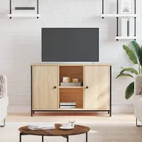 Prolenta Maison Exclusive - Meuble TV Chêne Sonoma 100x35x65 cm Matériau dérivé du bois