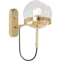 Toolight Applique Murale APP910-1W Gold