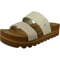 Reef pour femme. CI8095 Sandales beige Cushion Vista Hi (38.5), 3 à 5 cm, Aucun, Casuel