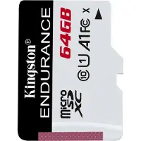 Kingston Endurance Micro Sd Class 10 64gb Memory Card Blanc,Noir
