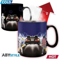 Abysse Corp Retour vers le futur Keramiktasse Heat Change - Time Machine (460 ml)