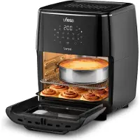 Ufesa Friteuse à air chaud Sensei, 12 l, contrôle numérique, 10 programmes automatiques, accessoire rotissoire, éclairage intérieur