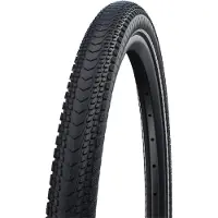 Schwalbe Marathon Almotion - Pliable - ADDIX - Protection en V - 27,5 x 2,15 - Noir + Reflex