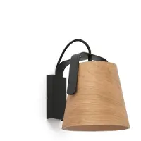 Faro Applique STOOD Noir, marron