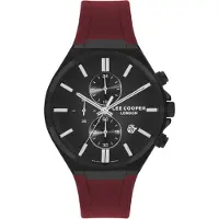 Lee cooper Montre pour homme LC07854.658 en rouge, un cadeau à la mode.