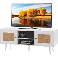 Vevor Meuble TV en rotin