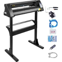 Vevor 28 pouces Vinyl cutter Vinyl Cutter Machine 720mm Dunkel Vinyl Schneideplotter 630 mm Cutting Plotter Device Découpeuse Traceur avec support