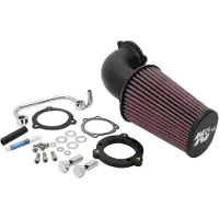 K&N Aircharger Harley Davidson Xl 1200 C 04-20/xl 1200 C Abs 14-20 Intake Boot Argenté