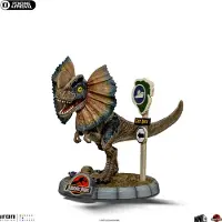 Iron Studios Jurassic Park Mini Co. Dilophosaurus en PVC, 12 cm