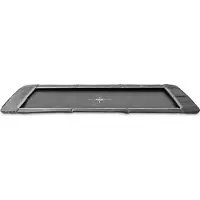 Exit InTerra Trampoline Sportive 214x305cm – Au niveau du sol – Rectangulaire – pour Enfants – Noir