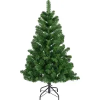 EDM Sapin De Noël Pin 150cm Réaliste, Dense Et Facile à Installer -