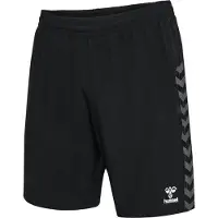 Hummel Pantalon de sport noir / blanc