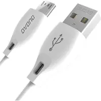 Dudao Micro Usb Cable 2.4A 2M White (L4M 2M White)